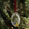 cristal bohemia glob mos Craciun
