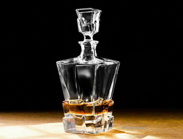 decanter whisky cristal Bohemia HAVANA 1 1