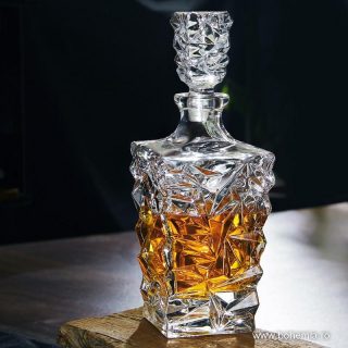 sticla whisky cristal Bohemia Glacier