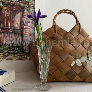 vaza CRSTAL BOHEMIA BIANCA.