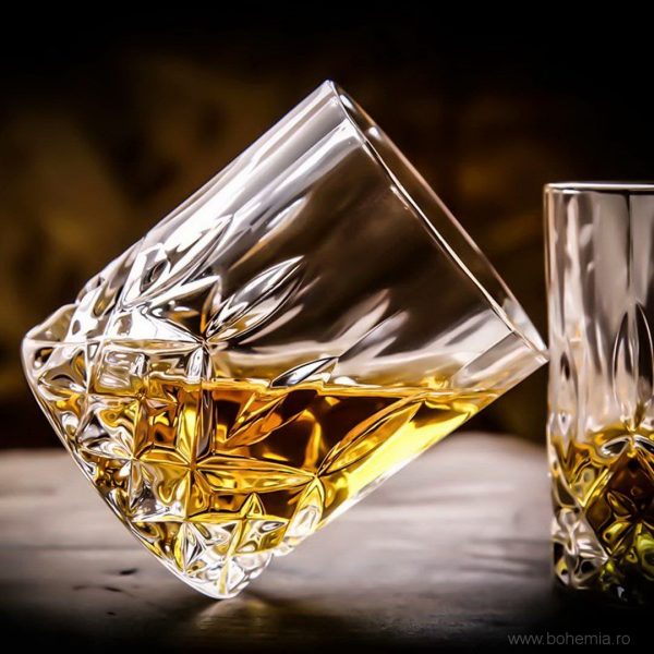pahare whisky cristal Bohemia Sheffield 1