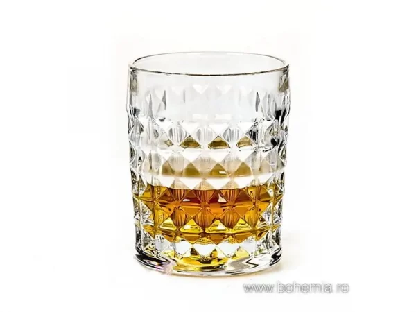 set whisky cristal Bohemia Diamond 1