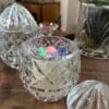 CADOU PASTE CASETA OU DECORATA PASTEL- CRISTAL DE BOHEMIA 1 caseta ou bohemia2 cristal
