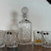 set whisky sticla angela bohemia cristal