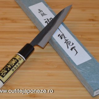 Cutit Profesional Japonez Shotoh, Shirogami Kurouchi, 12 cm