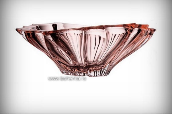 fructiera bohemia cristalit venus roz 330 1