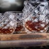set pahare de whisky coniac cristal Bohemia Morris