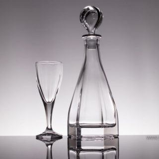 set vin cristal Bohemia Victoria