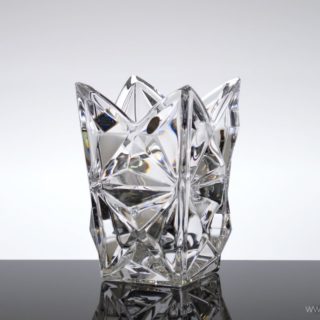 vaza cristal Bohemia Pyramid