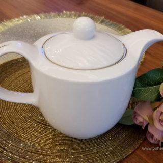 cafetiera ceainic portelan fin Aloha