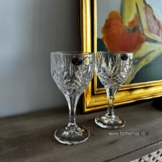 PAHARE VIN ELISE 2 19100 cristal bohemia