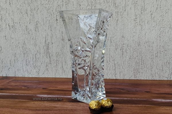 vaza bohemia cristal samurai