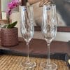 cristal bohemia pahare sampanie uria optic