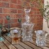 SET 6 PAHARE WHISKY SI STICLA CRISTAL BOHEMIA -COLECTIA X-LADY 2 set pahare whisky cu sticla x lady.
