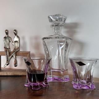 SET WHISKY COOPER cristal BOHEMIA
