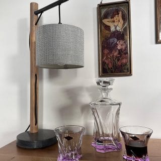 bohemia cristal set 2pahare sticla cooper
