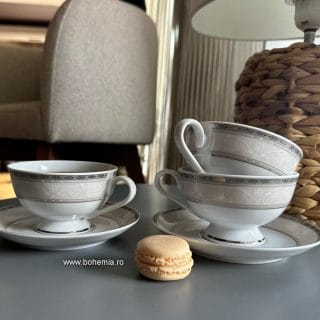 set de cafea ceai portelan claire.