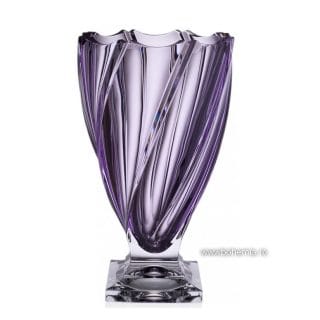 cristal bohemia vaza ponti violet