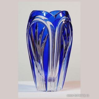 VAZA FOUTAIN ALBASTRU Caesar crystal..