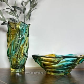 cristal bohemia SET FLAMENCO LEMON2