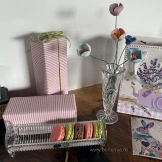 cadou paste set anna5 vaza bol cristal bohemia