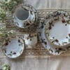 set rasfat iwona trandafiri 2 portelan