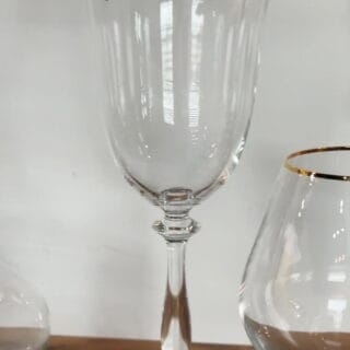 PAHARE VIN ANGELA GOLD bohemia cristal