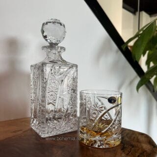 cristal bohemia SET WHISKY CU STICLA THEA2