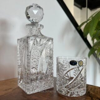 cristal bohemia SET WHISKY CU STICLA THEA3