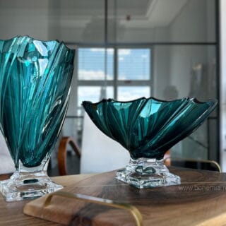SET VAZA FRUCTIERA PONTI AZUR cristal