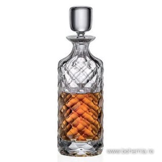 sticla tiny whisky bohemia cristal.