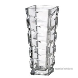 vaza cristal bohemia zig zag 33cm.