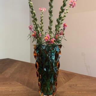 vaza samba cinnamoncristal bohemia