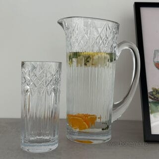 LENAS SET CARAFA PAHARE bohemia cristal