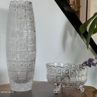 VAZA BOL THEA pk cristal bohemia lucrat manual