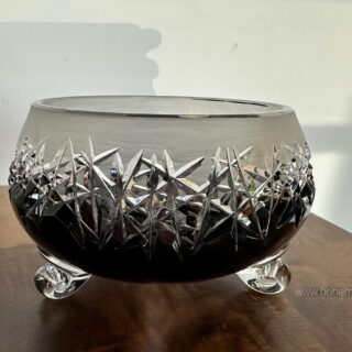 bol negru hoarfrost 15.5cm 62022 bohemia