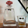 set whisky cristal bohemia dop rosu