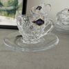 cescute de cafea cristal bohemia morris