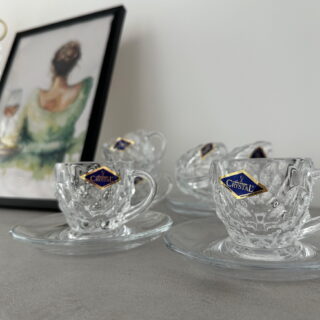 cesti espresso cristal bohemia morris